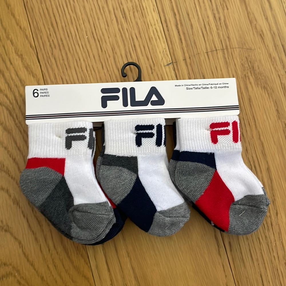 Fila baby boy socks (new)